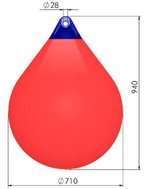 Polyform A5 Red